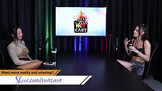 Debora andrade in sheer red submissive fetish.