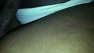 Curvy Ebony Chanel B Teases With Strip Show in Homemade Clip.