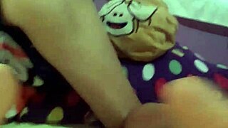 Wow, listen to this babe moan while touching her pink vagina!