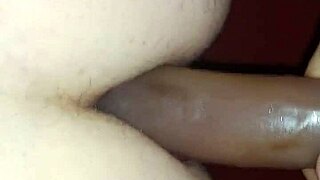 Chubby babe uses dildo on fat ass