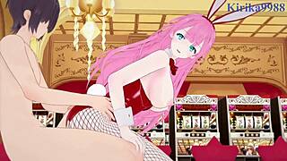 mafuyu kirisu gets intense creampie in hentai