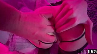 Stepsister endures rough anal pounding at home