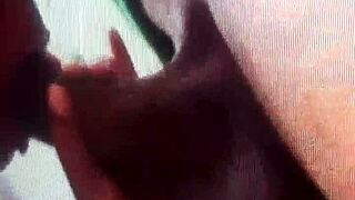 She sucks pumper dick good with intense cock action