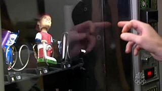 Wow, sneaking a quickie in the office today!