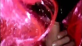 Fantastic cum swallow from beauty with pink hair