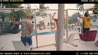 Beautiful Latina Sucks Brunette Pussy with Big Tits and Ass