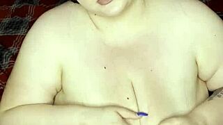 Peyton Thomas' Huge Oiled Titties!