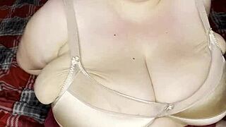 Peyton Thomas' Huge Oiled Titties!