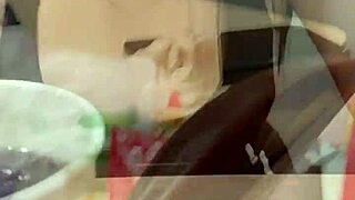 In this couple's story, the petite slut becomes the dessert today.