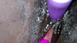 She's squirting so much in her pussy, wow! 💦