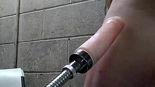 gay machine session with boy joey shag