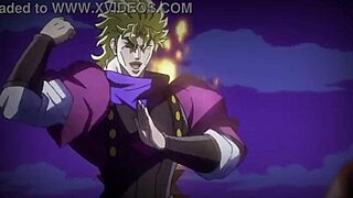 Jonathan Joestar battles Dio Brando in this AMV