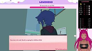 Vtuber Lewdneko Plays Femboy Burgers With Anal Assfucking