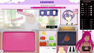 Vtuber Lewdneko Plays Femboy Burgers With Anal Assfucking