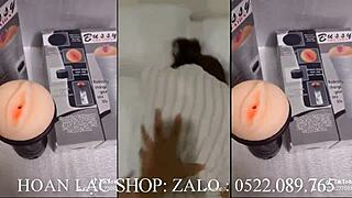 Bent over MILF Thiendia gets doggy style sex in Vietnam