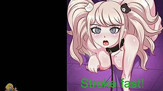 junko enoshima in hentai porn from danganronpa rule 34 anime 😏