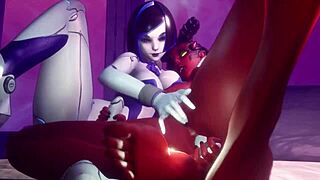 futanari demi wants sex with group