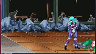 In this 3D cartoon game, the final fuck scene plays again.