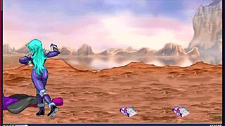 In this 3D cartoon game, the final fuck scene plays again.