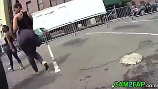 Watch this ass orgasm in high definition voyeur video!