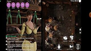 Agnes Perverted Maid Shows Big Tits and Ass in Anime Hentai