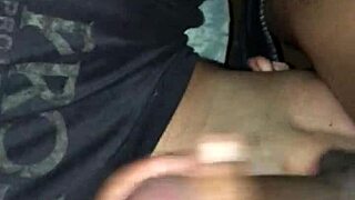 Sucking bareback cock