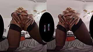 vrallure mistress mommy guides you with kinky toys.