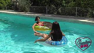 Marie and Candie say, 'Fuck us hard!'