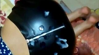 Detailed Cumshots On Latex And Leather Compilation
