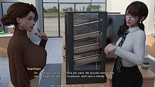 Getting a Handjob Behind Counter, Damn It!