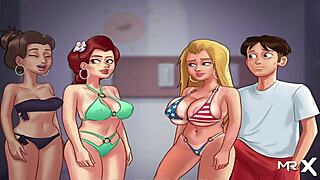 summertimesaga - gotta snack on that milk 96