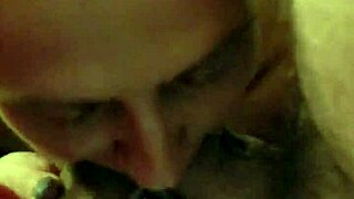 My amateur girl sucks two cocks 😍