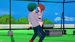 Ochako Uraraka And Izuku Midoriya Intense Sex - My Hero Academia Hentai