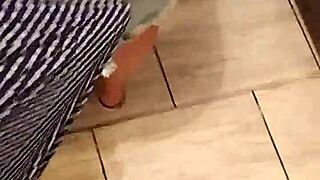 Skirtshouse Intensely Fucks Clara In Jeans Skirt Outfit