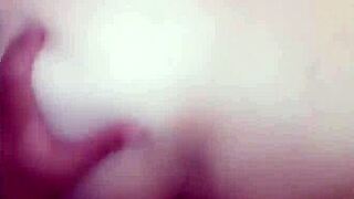 the chubby milf gets on all fours