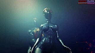 Atomic Heart 3D Hentai with Monster Cock Creampie