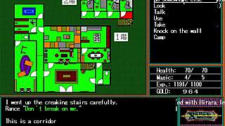 Let's play Rance Quest for Hikari, part 7, with some licking action