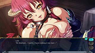 Shamsiel teases in fantasy scene.