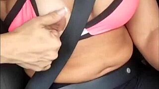 hey babe, wanna see me squirt inside this car after a hot massage?