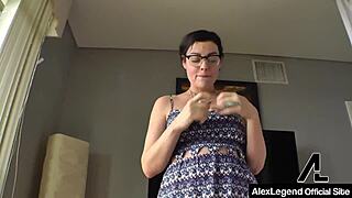 sovereign syre in glasses gets deep facial from alex