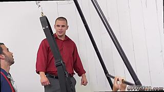 straight guy fucks gay redhead college student with old man