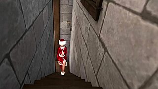 young wife of santa claus gets wild with elves. they’re banging hard in a holiday threesome.