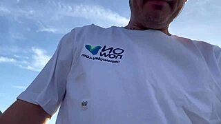 Teen Amateur with Small Natural Tits Plays with Balloon and Tits