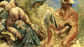 check out this cool vintage erotic art