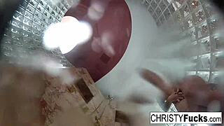 Wow! Christy, Dahlia, Ivan in Steamy Shower Fun!