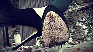 you’re just a filthy worm under my dominant feet!