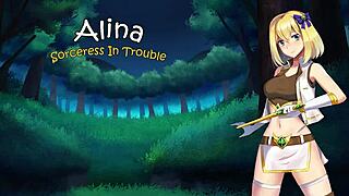 let's play alyna, sorceress in trouble demo