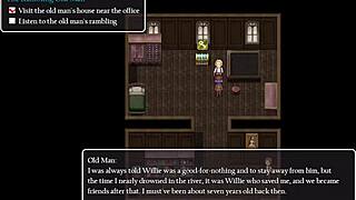 why is that blonde thief trying to steal from the museum?