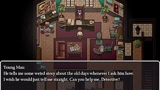 why is that blonde thief trying to steal from the museum?