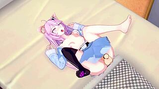 nyanners in hentai sex scene